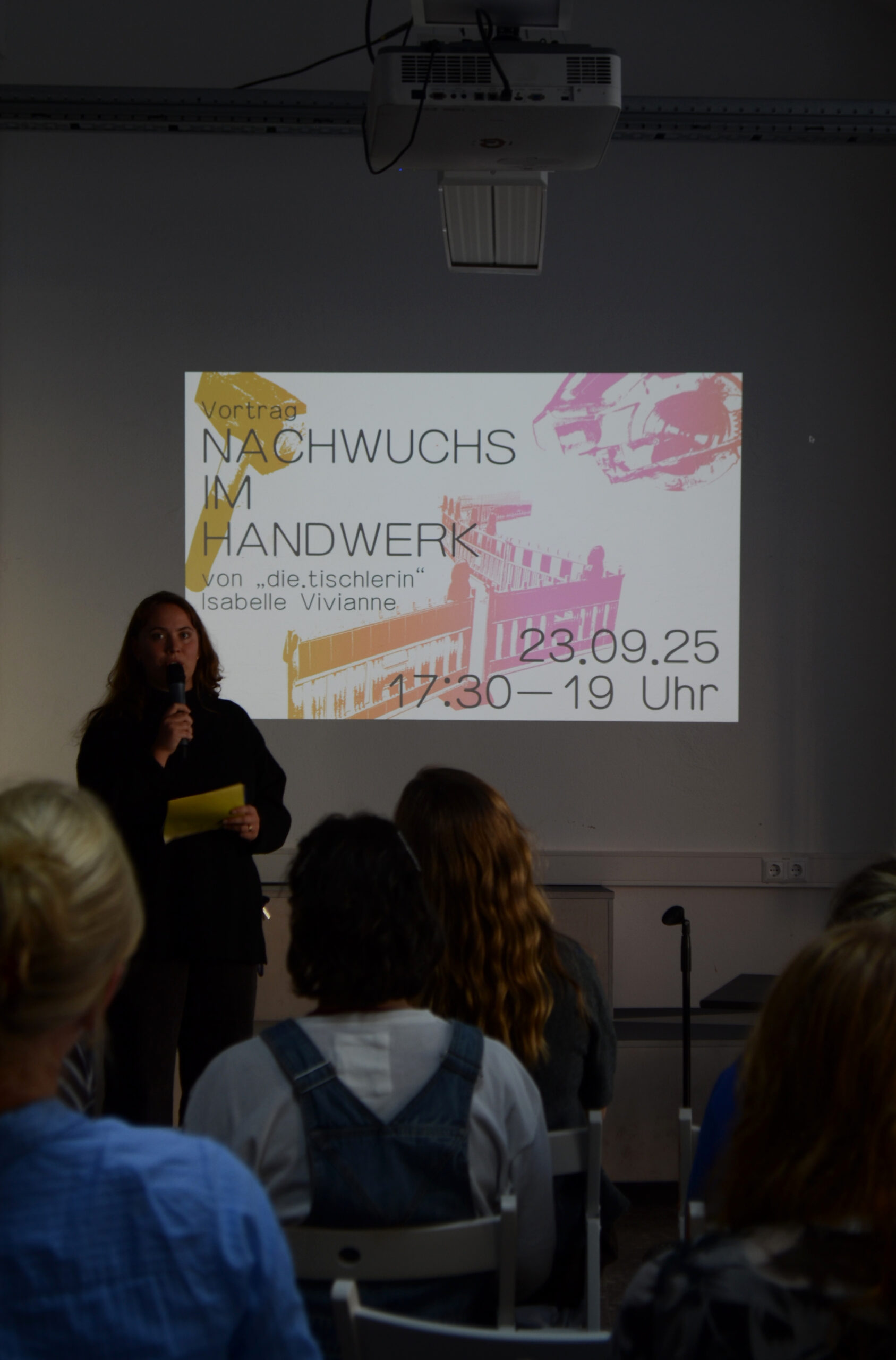 DieTischlerin Vortrag PatrickDücker