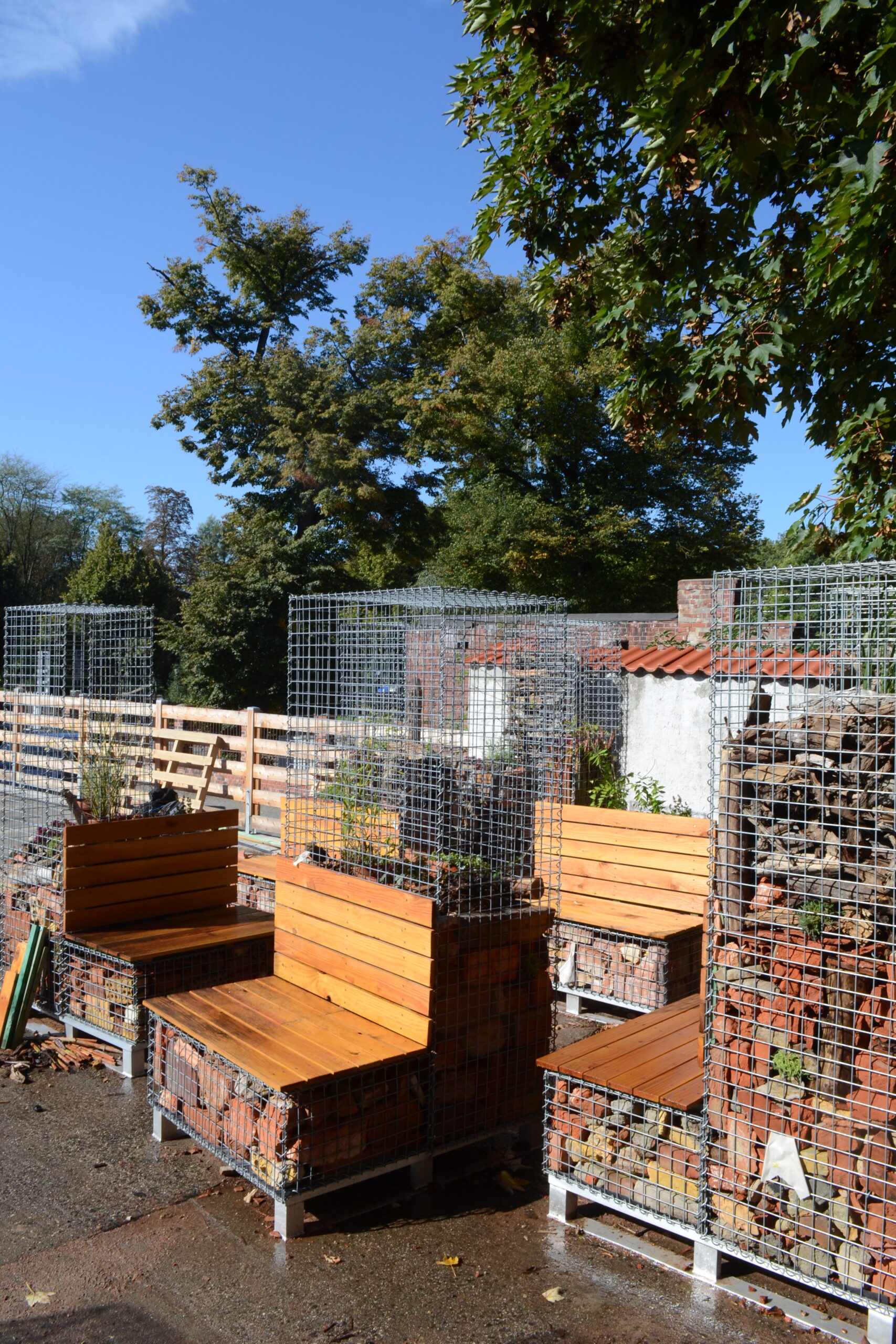 GrüneInnenstadtOasen Aufbau PatrickDücker